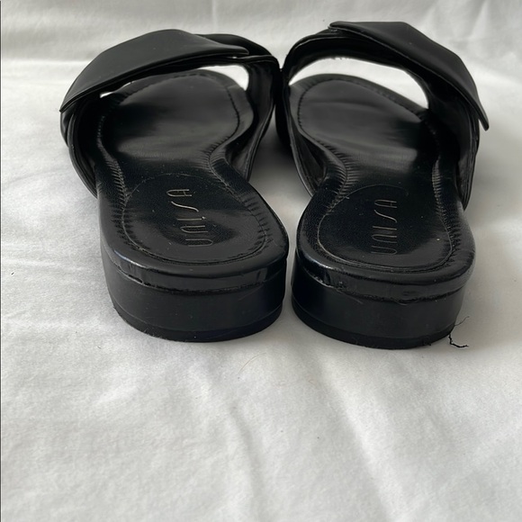 Unisa Black Slide Sandals - Picture 4 of 4
